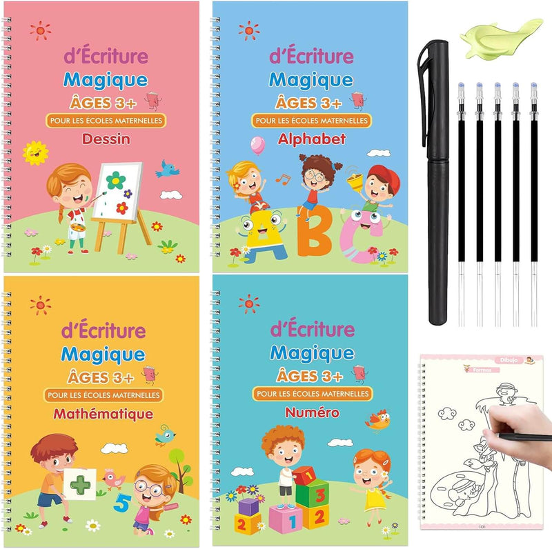 Pack Cahier d'Écriture Magique