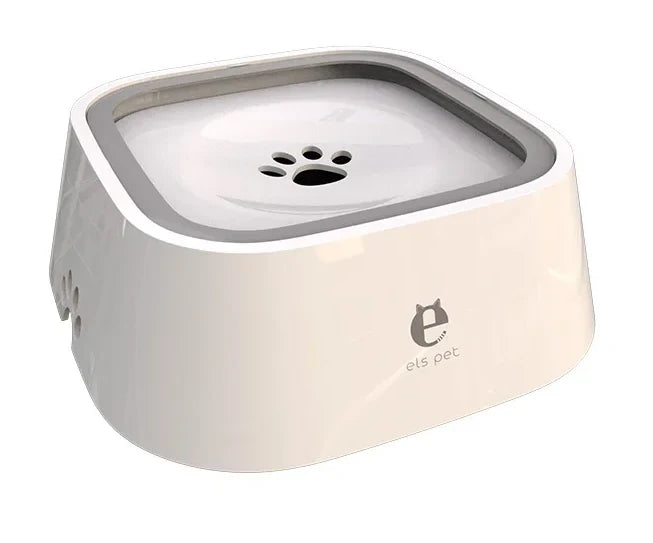 Bol d'eau anti-éclaboussures pour chien/chat - 1,5 litre
