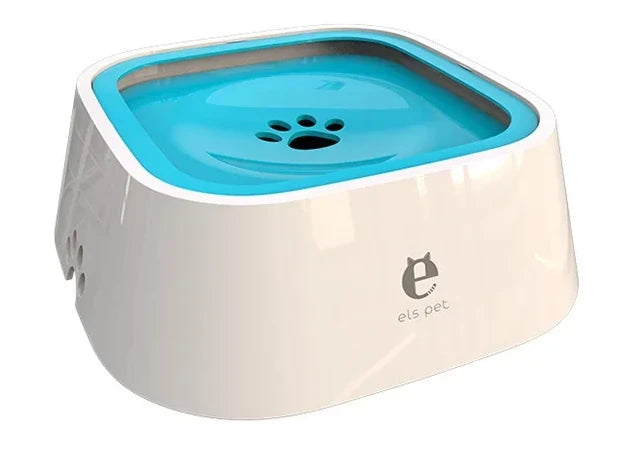 Bol d'eau anti-éclaboussures pour chien/chat - 1,5 litre