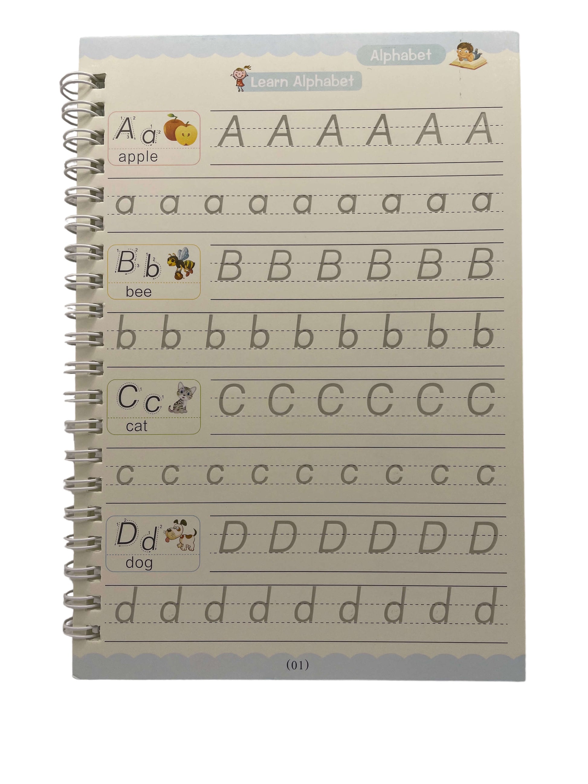 Carnet d'exercises de Calligraphie: cahier pour améliorer son écriture  manuscrite parfait pour les débutants | Cahier d'exercices sur l'écriture à  la
