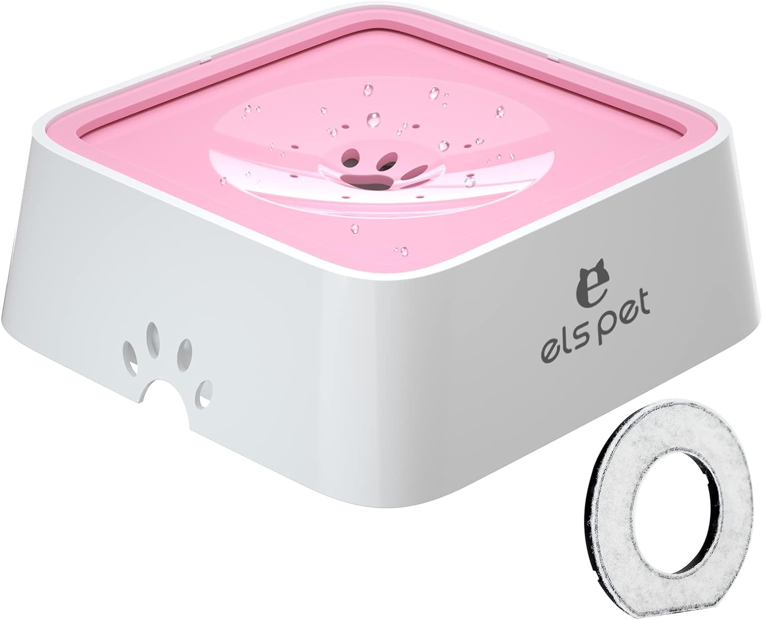 Abreuvoir anti-éclaboussure chien / chat 2 litres